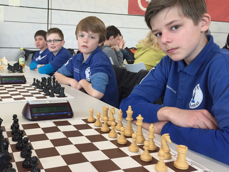 U14 (v.l.n.r): Noah, Niklas, Moritz, Linus (es fehlt: Julian)