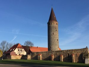 Bergfried vom Schloss Zörbig